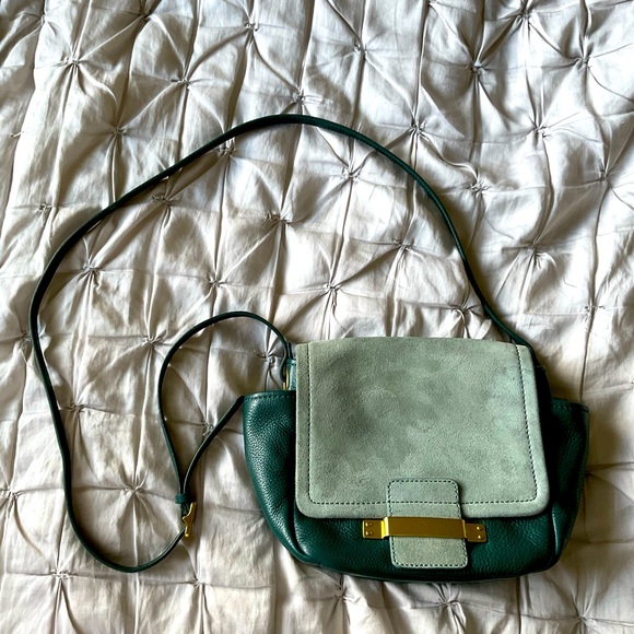 Fossil leather crossbody bag - Picture 1 of 16